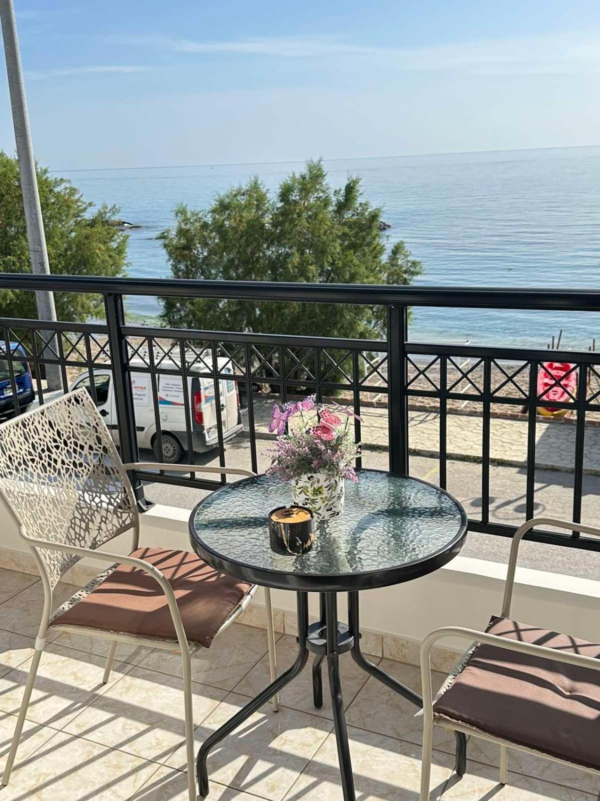 Orfeas Sea View House Apartment Archangelos  Ngoại thất bức ảnh