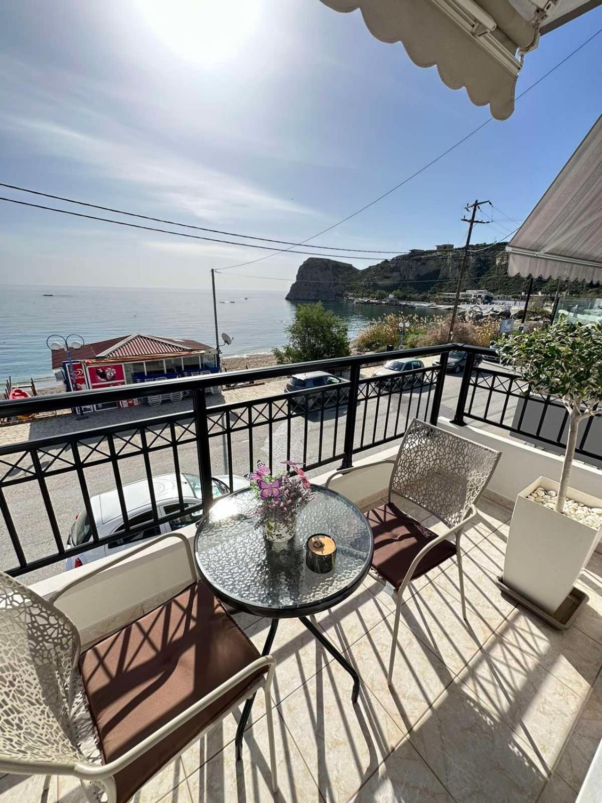 Orfeas Sea View House Apartment Archangelos  Ngoại thất bức ảnh